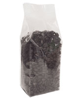 5 lb. Poly Gusseted Bag - Clear