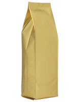 2 lb. Foil Gusseted Bag - Gold